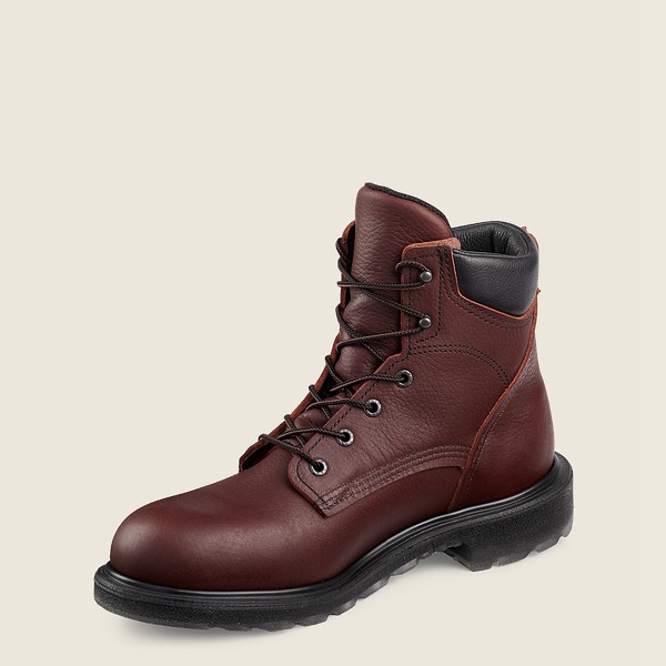 Botas de Seguridad Red Wing Hombre Vino - Supersole® 2.0 - 6-Inch Toe - 734-DRMEXG